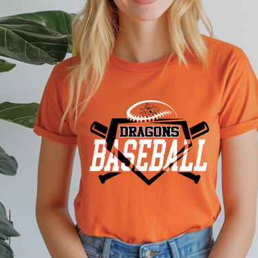 Dragons Baseball T-Shirt